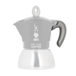 "Bialetti Moka Induction 4tz" keičiama rankena - pilka, Bialetti Moka Induction 4tz Replacement Handle - Grey