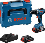 Akumuliatorinis suktuvas-gręžtuvas Bosch GSR 18V-65 Professional, 18 V, su 2 akumuliatoriais ir įkroviklliu