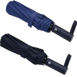 Skėtis, 2 vnt.,  Black+Blue (8 RIBS & 106.68cm)