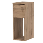 Spintelė prie lovos Stiv Meble Wotan, 55x20x30 cm, rudas