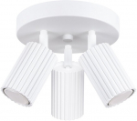 Sollux Lighting lubinis &scaron;viestuvas Karbon 3P, baltas