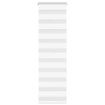 Zebra žaliuzės balta 40x100 cm audinio plotis 35,9 cm