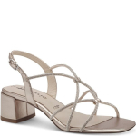 Tamaris moteri&scaron;kos kūno spalvos basutės, Sandal heel