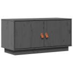 Televizoriaus spintelė，TV spintelė，TV staliukas, pilka, 80x34x40cm, pu&scaron;ies masyvas CFE992087