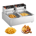 Elektrinė dviguba gruzdintuvė Vevor, 2500W+2500W