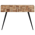 Konsolinis staliukas，konsolinis stalas, 110x34x80cm, perdirbta tikmedžio mediena CFE53215