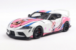 Diecast Modelis SOLIDO S1809008 TOYOTA GR SUPRA SOLIDO WORKS ITASHA WHITE 2024 1/18