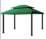 Pavėsinė Fluxar home TN-1009, 300x400 cm, žalias