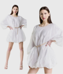 Suknelė moterims Lyocell, balta