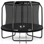 Batutas Thunder Inside Elite 10FT 305cm, su vidiniu apsauginiu tinklu, juoda