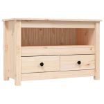 Televizoriaus spintelė，TV spintelė，TV staliukas, 79x35x52cm, pu&scaron;ies medienos masyvas CFE584915