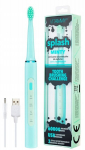 Vaiki&scaron;kas elektrinis dantų &scaron;epetėlis VITAMMY Splash, su 3 režimais, įkraunamas per USB, mėtinis