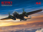 Klijuojamas Modelis ICM 48273 WWII German Bomber Do 217K-1 1/48