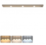 Led juosta su judesio davikliu, 40 cm, balta