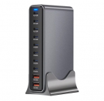 10 kelių prievadų 800 W GaN USB C greito įkrovimo stotelė, NewPRO WS41