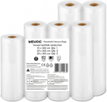 Wevac maisto vakuuminiai ritiniai 15&times;300 cm (1 vnt.), 20&times;300 cm (3 vnt.), 28&times;300 cm (2 vnt.)