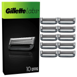 Gillette Labs Skustuvo Vyrams Peiliukai, 10 Skustuvo Galvučių