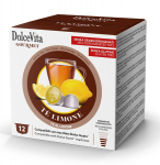 Dolce Vita juodosios citrinų arbatos kapsulės Te Al Limone Dolce Gusto&reg; kavos aparatams, 72 vnt.
