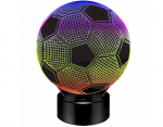 3D naktinė lempa BallVision, LED RGB