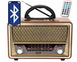 Retro stiliaus radijas su usb jungtimi ir bluetooth Yuegan YG-225US-BT