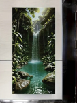 5D Deimantinė mozaika, 50 x 100 cm, be rėmelio.