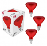 Infraraudonųjų spindulių lempa Avide 100W E27 3vnt