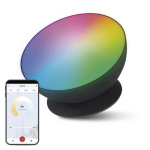 I&scaron;manioji LED stalinė lempa GoSmart RGB WW/CW juoda
