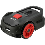Robotinė vejapjovė su ribojimo laidu sodui iki 300 m&sup2; su įkrovimo stotele pjovimo 16cm plotis / auk&scaron;tis 2&ndash;5cm Li-Ion 20 V 2 Ah YT-852090 YATO