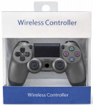 Belaidis žaidimų pultelis DS4 W ProGrip Steel black &ndash; tinka PS4, PC, Android ir iOS