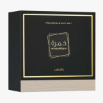 Unisex kvepalų dovanų rinkinys Lattafa Khamrah Oriental EDP 100 ml 3 vnt