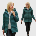 Striukė moterims Fashion, žalia