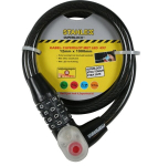 Stahlex Trosinis užraktas su LED lempute, Spyna dviračiui