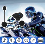 Moto laisvų rankų įranga, ausinės tvirtinamos po &scaron;almu