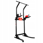 Stacionarus prisitraukimų skersinis K-Sport, iki 150 kg, juodas