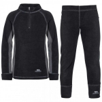 Trespass termo apatinių rinkinys vaikams Bubbles, Black