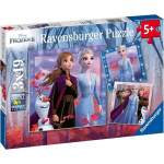 Dėlionė Ravensburger Ledo &scaron;alis 2 (Frozen 2) Kelionė prasideda, 3 x 49 d., 5011