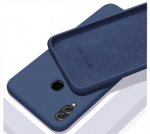 Evelatus Soft Silicone Case, skirtas Xiaomi Redmi Note 8 Pro, tamsiai mėlynas