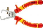 Izoliacijos nuėmimo replės 160 mm, 1000v, Crv, poliruotos