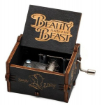 Muzikinė dėžutė Beauty and Beast, juoda