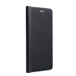 Dėklas telefonui Luna Book Silver, skirtas Samsung Galaxy A03s, juodas