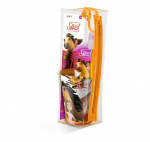 Kelioninis rinkinys vaikams Mr. White Spirit: dantų pasta, 75 ml + dantų &scaron;epetėlis, 1 vnt. + stiklinė, 1 vnt. + kosmetinė, 1 vnt.