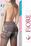 Pėdkelnės Fiore Press Up 40 Den moterims, &scaron;viesios kūno spalvos