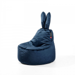 Vaiki&scaron;kas sėdmai&scaron;is Qubo&trade; Baby Rabbit Sapphire Fresh Fit, tamsiai mėlynas