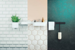 Valytuvas Hansgrohe WallStoris, matinis juodas