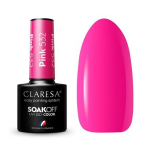 Ilgalaikis hibridinis nagų lakas Claresa, Pink 532, 5 g