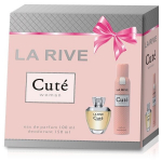 Rinkinys La Rive Cute: EDP moterims 100 ml + dezodorantas 150 ml