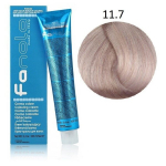 Profesionalūs plaukų dažai Fanola Color Cream, 11.7 Superlight Platinum Blonde Iris, 100 ml