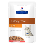 Hill's Prescription Diet k/d Feline Tender Chunks in Gravy su la&scaron;i&scaron;a, 12 x 85 g