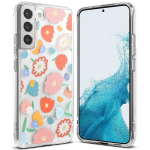 Apsauginis dėklas Samsung Galaxy S22+ su geliniu rėmeliu, skaidrus