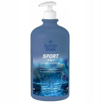 Du&scaron;o želė Family Fresh Sport 2in1 Shower Gel, 1000ml